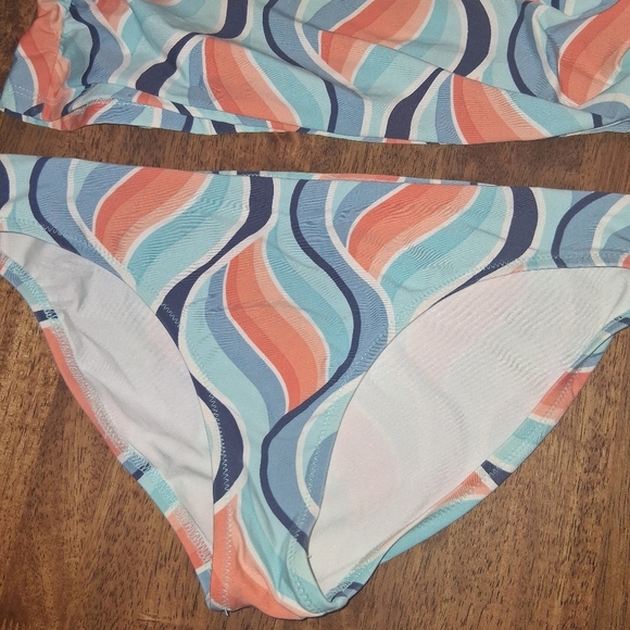 Helen Jon Del Rey Two Piece Lacuna Halter Swimsuit Size M - Picture 4 of 8